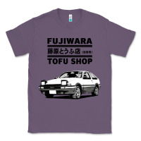 Lavender initial d fujiwara tofu shop ae86 manga Classic Tee - lanVoArt