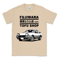 Mushroom initial d fujiwara tofu shop ae86 manga Classic Tee - lanVoArt