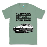 Sage initial d fujiwara tofu shop ae86 manga Classic Tee - lanVoArt