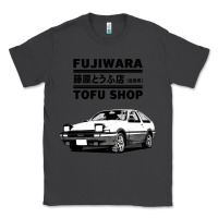 Smoke initial d fujiwara tofu shop ae86 manga Classic Tee - lanVoArt
