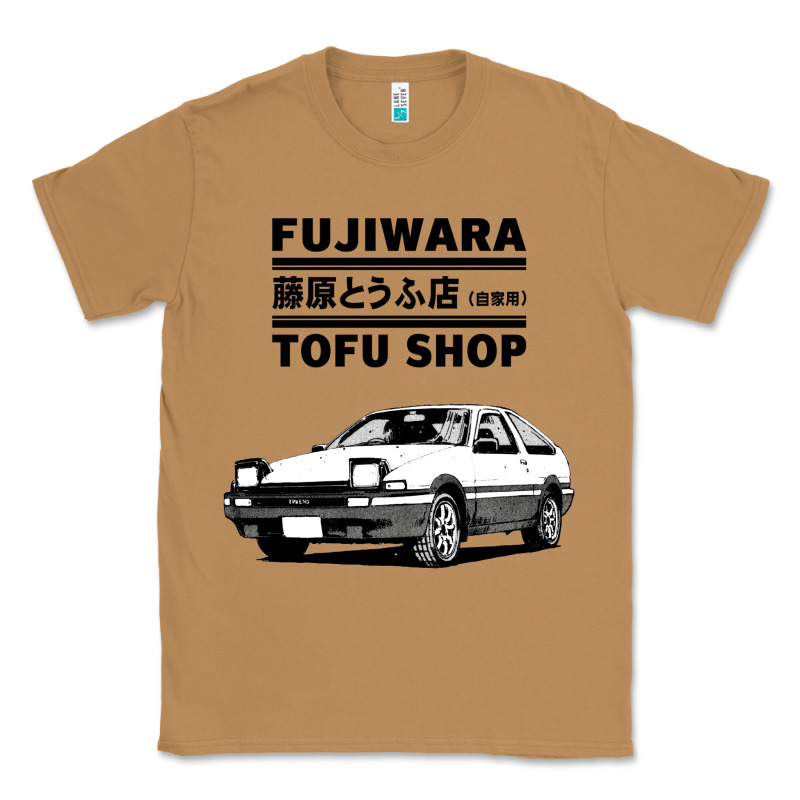 Initial D Fujiwara Tofu Shop Ae86 Manga Classic Tee by lanVoArt | Teevron
