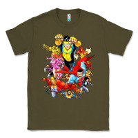 Army Green invincible and friend hero art Classic Tee - lanVoArt