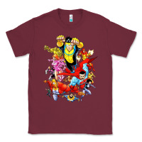 Burgundy invincible and friend hero art Classic Tee - lanVoArt