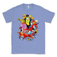 Colony Blue invincible and friend hero art Classic Tee - lanVoArt
