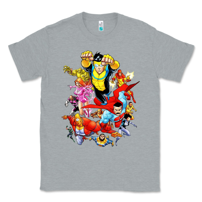 Invincible And Friend Hero Art Classic Tee by lanVoArt | Teevron