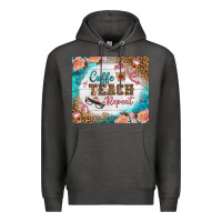Charcoal Heather coffee teach repeat tumbler Premium Hoodie - BundleAndBundleShop