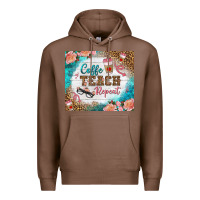 Chestnut coffee teach repeat tumbler Premium Hoodie - BundleAndBundleShop