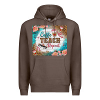 Coffee coffee teach repeat tumbler Premium Hoodie - BundleAndBundleShop