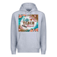 Heather Grey coffee teach repeat tumbler Premium Hoodie - BundleAndBundleShop