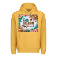 Mustard coffee teach repeat tumbler Premium Hoodie - BundleAndBundleShop