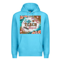 Ocean Blue coffee teach repeat tumbler Premium Hoodie - BundleAndBundleShop