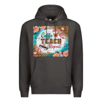 Smoke coffee teach repeat tumbler Premium Hoodie - BundleAndBundleShop