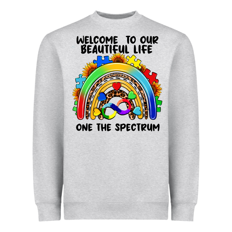 Autism Rainbow Heavyweight Sweatshirt by FaDigitalArtStudio | Teevron