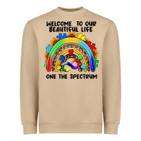Mushroom Autism rainbow Heavyweight Sweatshirt - FaDigitalArtStudio