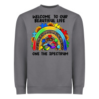 Storm Autism rainbow Heavyweight Sweatshirt - FaDigitalArtStudio