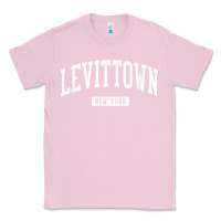 Bubblegum Pink levittown new york ny vintage athletic sports design t shirt Classic Tee - lanVoArt