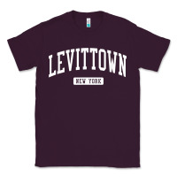 Plum levittown new york ny vintage athletic sports design t shirt Classic Tee - lanVoArt