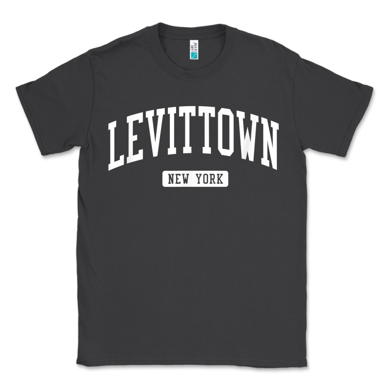 Levittown New York Ny Vintage Athletic Sports Design T Shirt Classic Tee by lanVoArt | Teevron