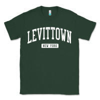Sports Green levittown new york ny vintage athletic sports design t shirt Classic Tee - lanVoArt