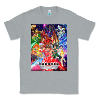 Heather Grey bakugan Classic Tee - lanVoArt