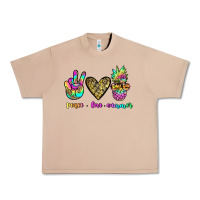 Burro peace love summer Urban Heavy Tee - JahusDesignShop