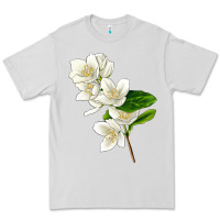 Dove Grey Mock Oranges Premium Tee - LillyAllenDesigns