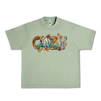 Oil Green Cozy vibes Urban Heavy Tee - NancyCooperArtShop