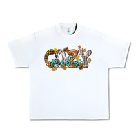 White Cozy vibes Urban Heavy Tee - NancyCooperArtShop