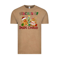 Vintage Coffee Teacher of smart cookies Vintage Tee - texasbilliewilder