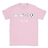 Bubblegum Pink Funny Sports Balls Gag Gift Classic Tee - lanVoArt