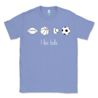 Colony Blue Funny Sports Balls Gag Gift Classic Tee - lanVoArt