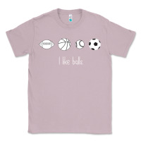 Lilac Funny Sports Balls Gag Gift Classic Tee - lanVoArt