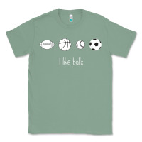 Sage Funny Sports Balls Gag Gift Classic Tee - lanVoArt