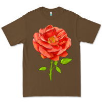 Cacao All A Twitter Rose Premium Tee - LillyAllenDesigns
