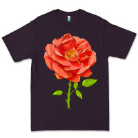 Plum All A Twitter Rose Premium Tee - LillyAllenDesigns