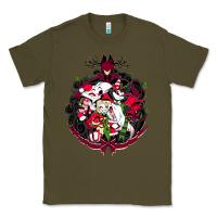 Army Green hazbin hotel christmas Classic Tee - lanVoArt