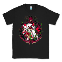 Black hazbin hotel christmas Classic Tee - lanVoArt