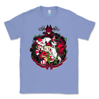 Colony Blue hazbin hotel christmas Classic Tee - lanVoArt