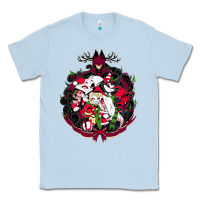 Dusty Blue hazbin hotel christmas Classic Tee - lanVoArt
