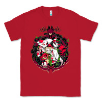 Red hazbin hotel christmas Classic Tee - lanVoArt