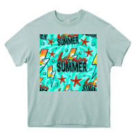 Arona Hot Mom Summer Digital Paper Heavy Core Tee - BundleAndBundleShop
