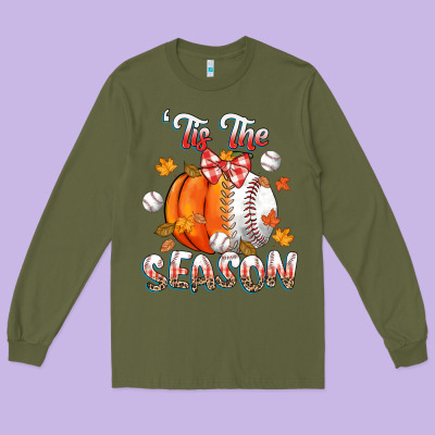 Its The Season Baseball Long Sleeve Tee Designed By Cowgirlartshop