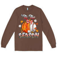 Chestnut its the season baseball Long Sleeve Tee - CowGirlArtShop