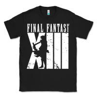 Black final fantasy xiii lightning white Classic Tee - lanVoArt