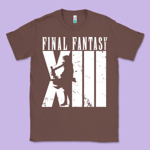 Final Fantasy Xiii Lightning White Classic Tee Designed By Lanvoart