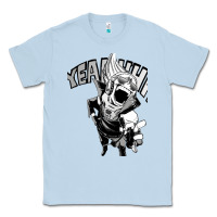 Dusty Blue present mic screaming Classic Tee - lanVoArt