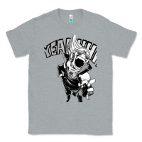 Heather Grey present mic screaming Classic Tee - lanVoArt