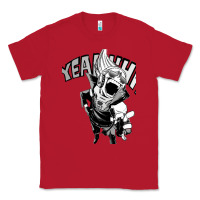 Red present mic screaming Classic Tee - lanVoArt