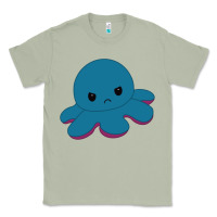 Matcha angry blue moody reversible octopus Classic Tee - lanVoArt