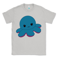 Moon Dust angry blue moody reversible octopus Classic Tee - lanVoArt